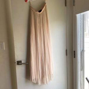 Needle and Thread pink maxi skirt